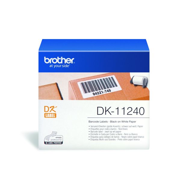 Brother DK-11240 Ετικέτες Θερμικές 101mm x 50.5mm (600 τεμ)