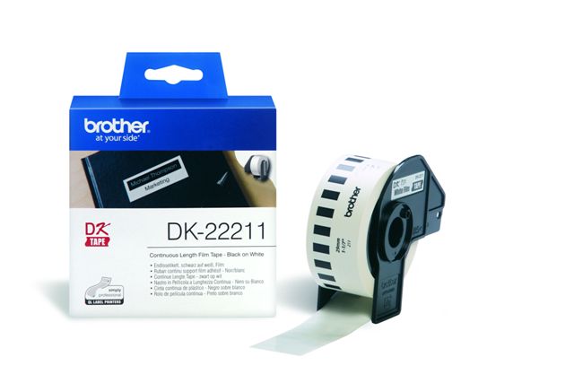 Brother DK-22211 Ρολό Φιλμ Θερμικό 29mm x 15.2m