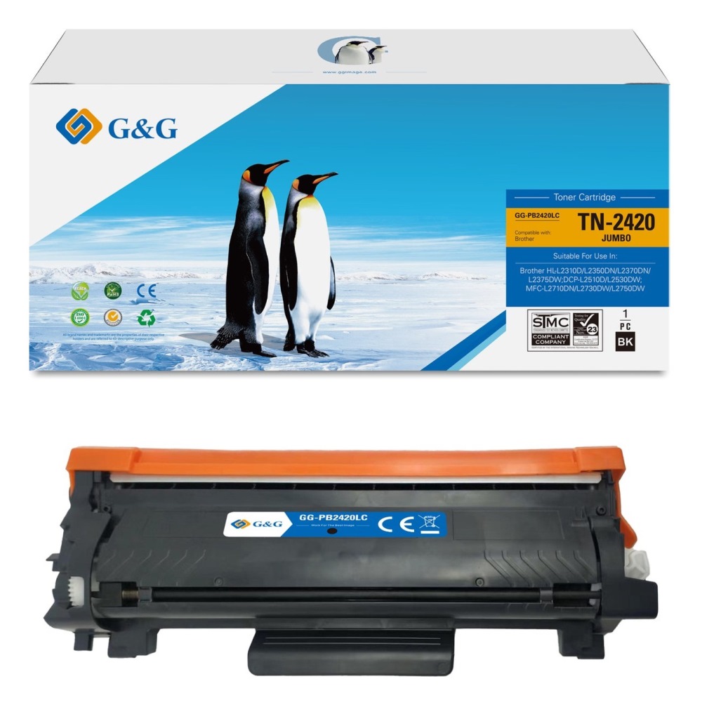 G&G Brother TN-2420 Black 5.5K (GG-PB2420LCJumbo)