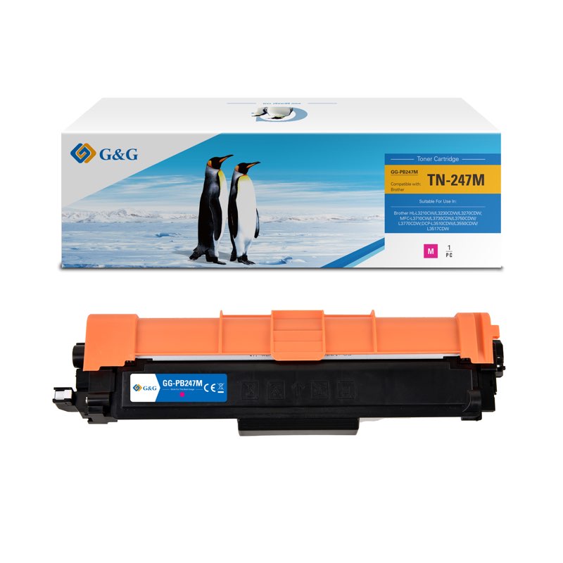 G&G Brother TN-247M Toner Magenta 2.3K (GG-PB247M)
