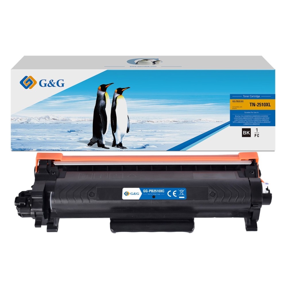 G&G Brother TN-2510XL Toner 3K