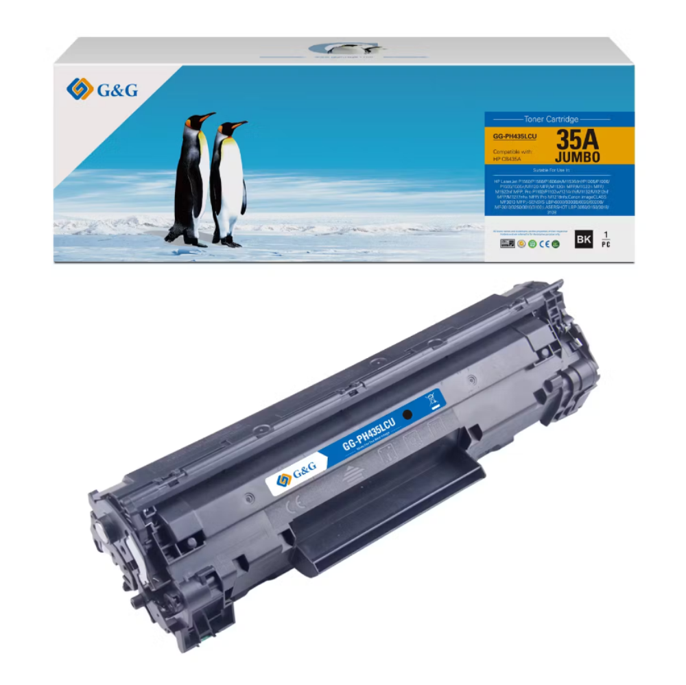 G&G HP CE285A/CE278A/CB435A/CB436A 3K Black