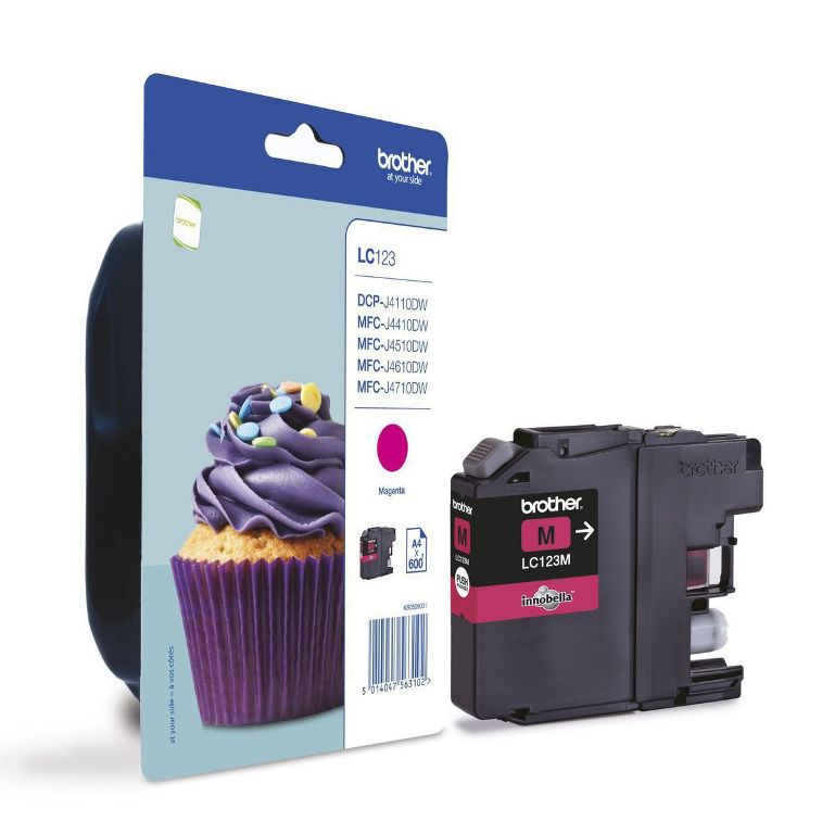 Brother LC-123M Magenta
