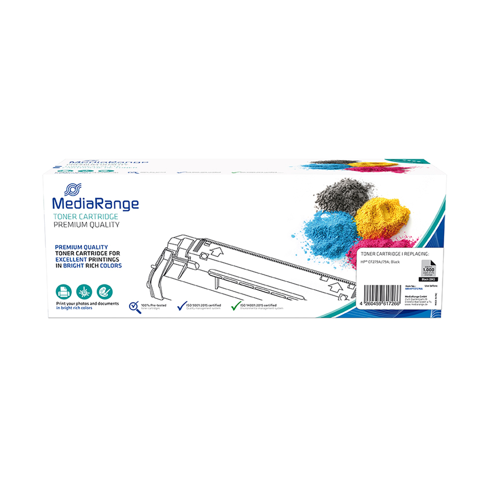 MediaRange HP CF279A Black 1K (MRHPTCF279A)