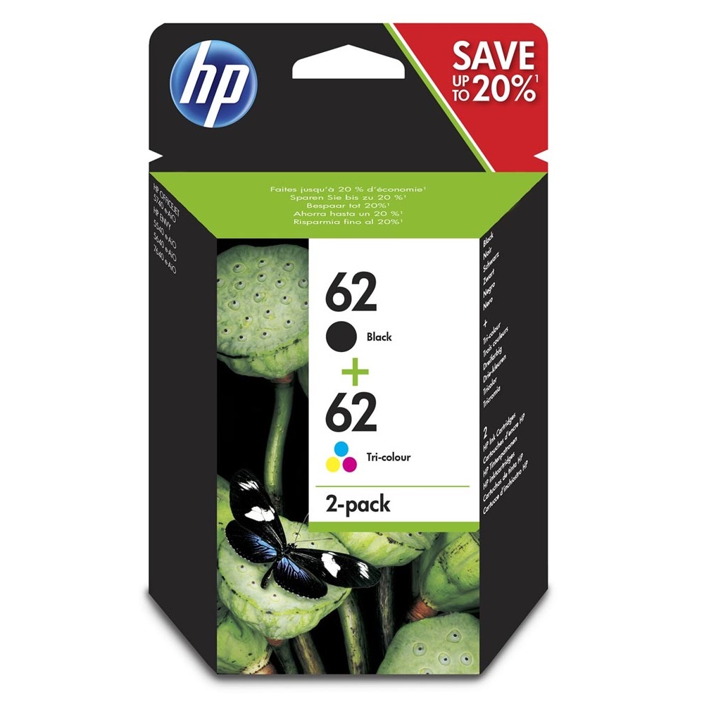 HP N9J71AE No 62 2-Pack