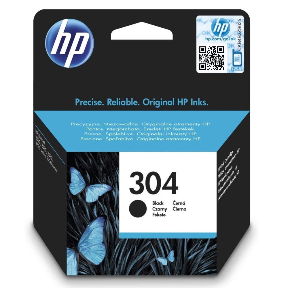 HP N9K06AE No 304 Black