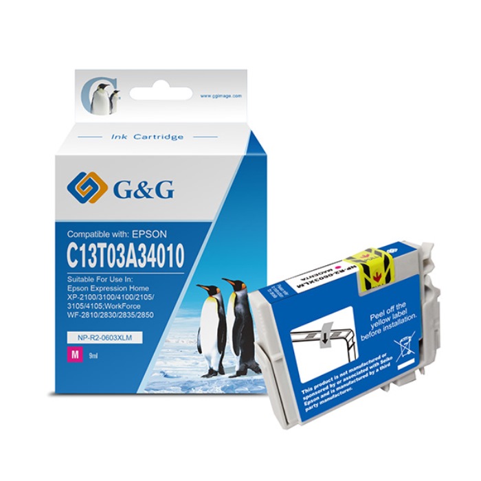 G&G Epson T03A340 No 603XL Magenta