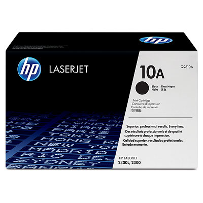 Hewlett Packard Toner Q2610A Black 6K