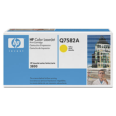 Hewlett Packard Toner Q7582A Yellow 6K