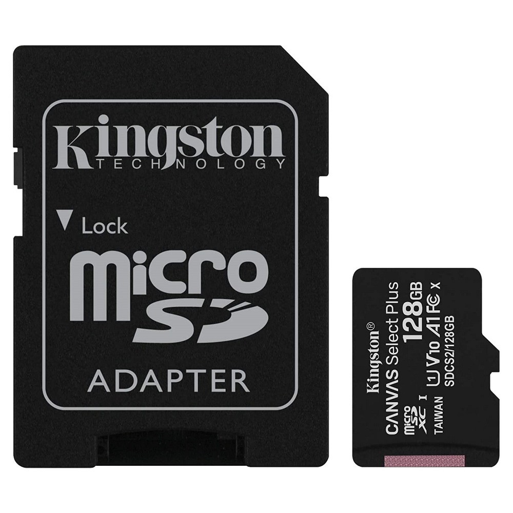 Kingston Canvas Select Plus microSD Card 128GB (SDCS2/128GB)