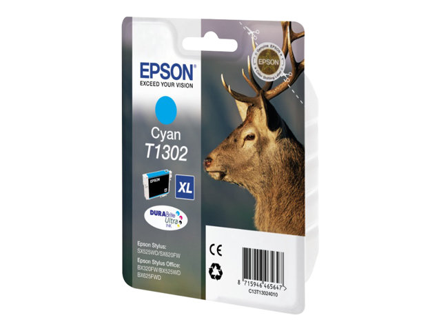 Epson T1302 DURABrite XL Cyan