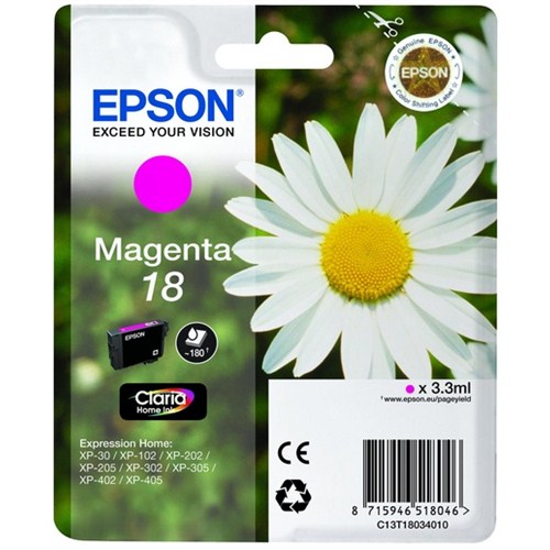 Epson T180340 No 18 Magenta