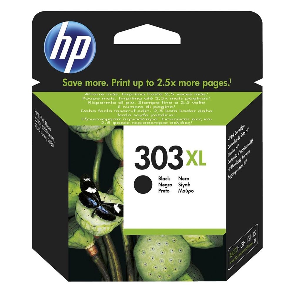 HP T6N04AE No 303XL Black