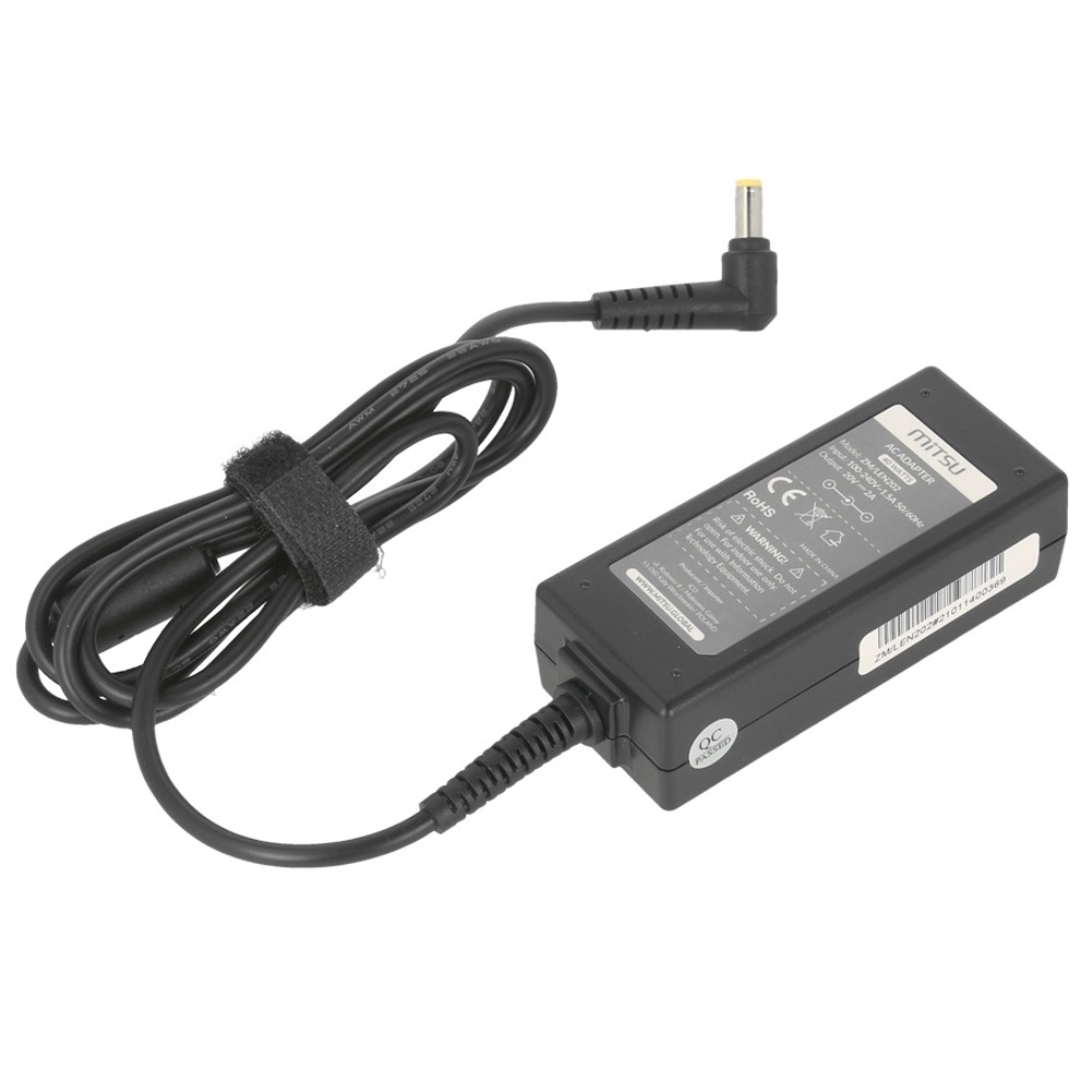 Mitsu Lenovo MSI Laptop Power Adapter 20V 2A 40W 5.5x2.5mm