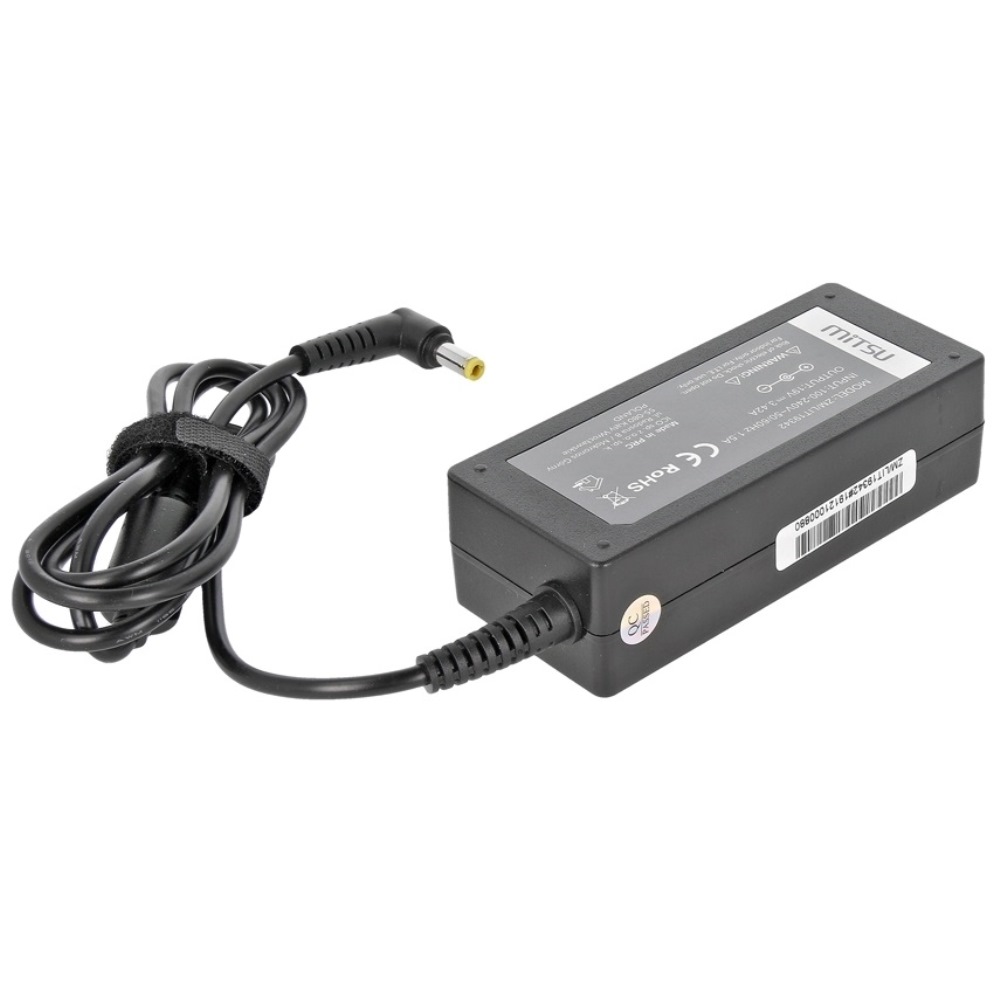 Mitsu Asus Toshiba Laptop Power Adapter 19V 3.42A 65W 5.5x2.5mm