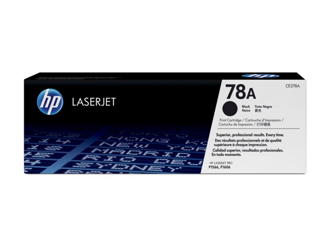Hewlett Packard Toner CE278A Black 2.1K