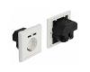 Delock 2-Port USB Wall Schuko Socket 2.4A (11471)