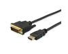 Equip HDMI > DVI-D Adapter Cable M/M 2m (119322)