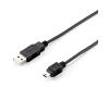 Equip USB-A 2.0 Male > Mini USB-B Male 1.8m (128521)