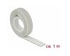 Delock Hook-and-Loop 13mm Fasteners Roll 1m Grey (18274)