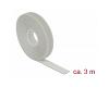 Delock Hook-and-Loop 13mm Fasteners Roll 3m Grey (18275)