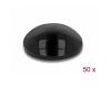 Delock Self-Adhesive 10 x 3 mm Round Rubber Feet 50pcs (18309)