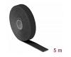 Delock Velcro Roll Tape 20mm x 5m Black (18715)