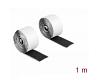 Delock Velcro Self-Adhesive Hook-and-Loop Tape 25mmx1m (19060)