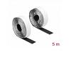 Delock Velcro Self-Adhesive Hook-and-Loop Tape 25mmx5m (19072)