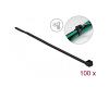 Delock Cable Ties 100 x 2.5 mm Cold Black 100pcs (19186)