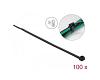 Delock Cable Ties 380 x 4.8 mm Cold Black 100pcs (19227)