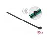 Delock Cable Ties 380 x 7.6 mm Cold Black 50pcs (19228)