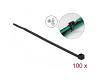 Delock Cable Ties 100 x 2.5 mm Heat Black 100pcs (19229)