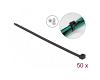 Delock Cable Ties 380 x 7.6 mm Heat Black 50pcs (19558)