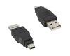 InLine Adapter Mini USB > USB-A 2.0 M/M (33441C)