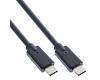 InLine Cable USB-C 3.2 Black 0.3m (35707A)