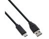 InLine Cable USB-C 2.0 > USB-A 2.0 0.3m Black (35737)