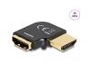Delock Adapter HDMI M/F 90° 8K Αngled Left (60018)