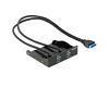 Delock 3.5'' / 5.25″ Front Panel &gt; 2 x USB 3.0 (61896)