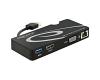 Delock USB 3.0 > HDMI / VGA + Gigabit LAN + USB 3.0 (62461)