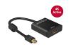 Delock Mini DisplayPort 1.2 &gt; HDMI-A M/F 4K Active (62611)