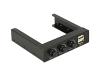 Delock 3.5'' Front Panel &gt; 2xUSB 2.0 + Fan Control (62714)