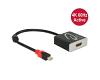 Delock Mini DisplayPort 1.2 &gt; HDMI-A M/F 4K 60Hz Active (62735)