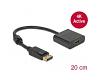 Delock DisplayPort 1.2 > HDMI M/F 4K Active (63585)