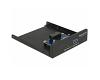 Delock 3.5'' Front Panel &gt; 1 x USB 3.1 + 1 x USB-C (63962)