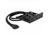 Delock 3.5'' Front Panel &gt; 2 x USB 3.0 (63994)