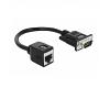 Delock Serial RS-232/422/485 DB9 Male Adapter > RJ45 (63999)