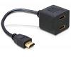 Delock Adapter HDMI Male > 2 x HDMI Female (65056)