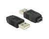 Delock Adapter USB-A > Mini USB-B M/F (65094)