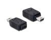 Delock Adapter Mini USB > Micro USB A+B M/F (65155)